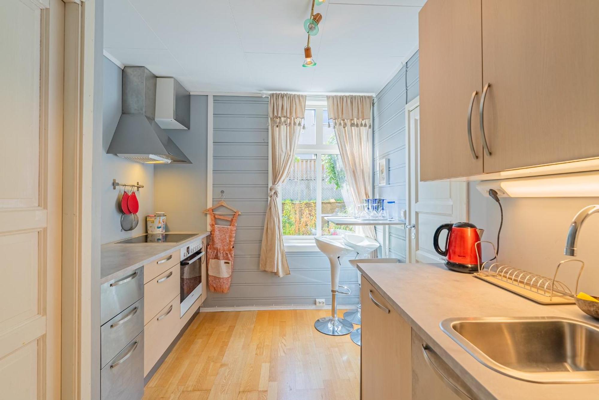 Versatile Apartment In The City Of Bergen Kültér fotó